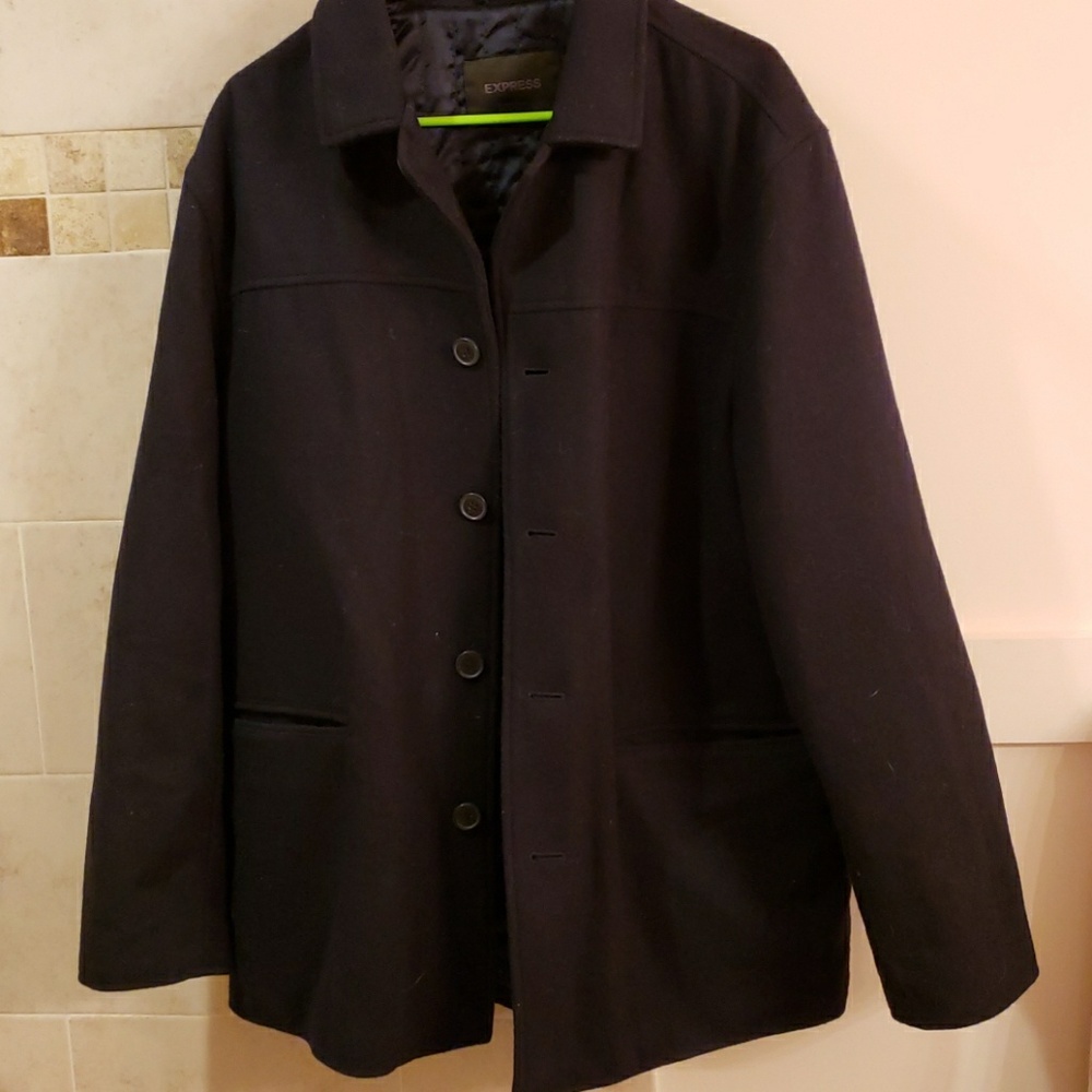 Wool pea coat